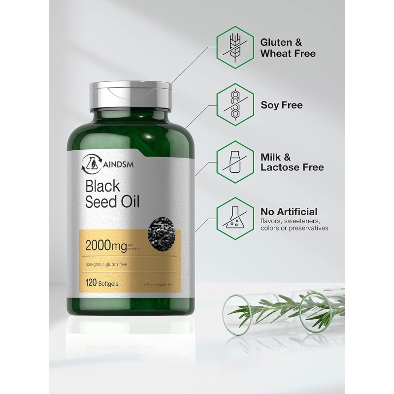 Black Seed Oil Softgel Factory - Multifunctional Black Seed Oil Glowing Skin Hair