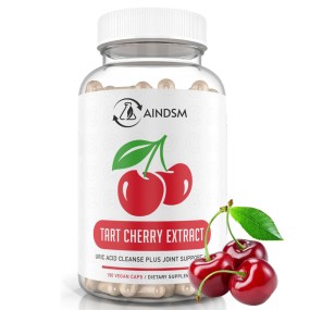 Tart Cherry Capsules Factory - Natural Tart Cherry Extract Recovery Support Capsules