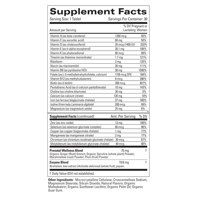 Prenatal Vitamin Tablets Factory - Prenatal Folic Acid Healthy Formation Capsules