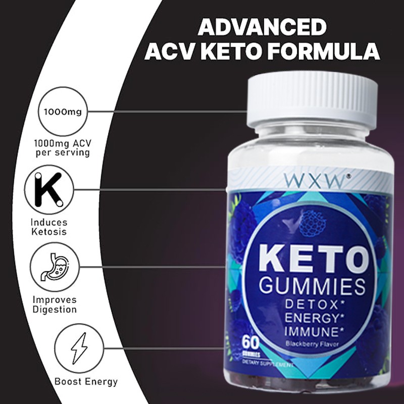 Weight Loss Gummy Supplier - WXW Stock Keto Gummy Digestion Slimming Weight Management