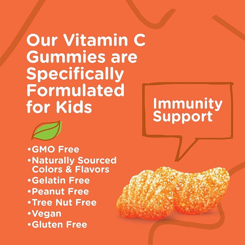 Vitamin C Gummies Manufacturer - Kids Nutrition Collagen Immune Bone Gummy Candy