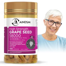 Grape Seed Capsules Factory - Natural Grape Seed Extract Antioxidant Activity
