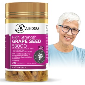 Grape Seed Capsules Factory - Natural Grape Seed Extract Antioxidant Activity