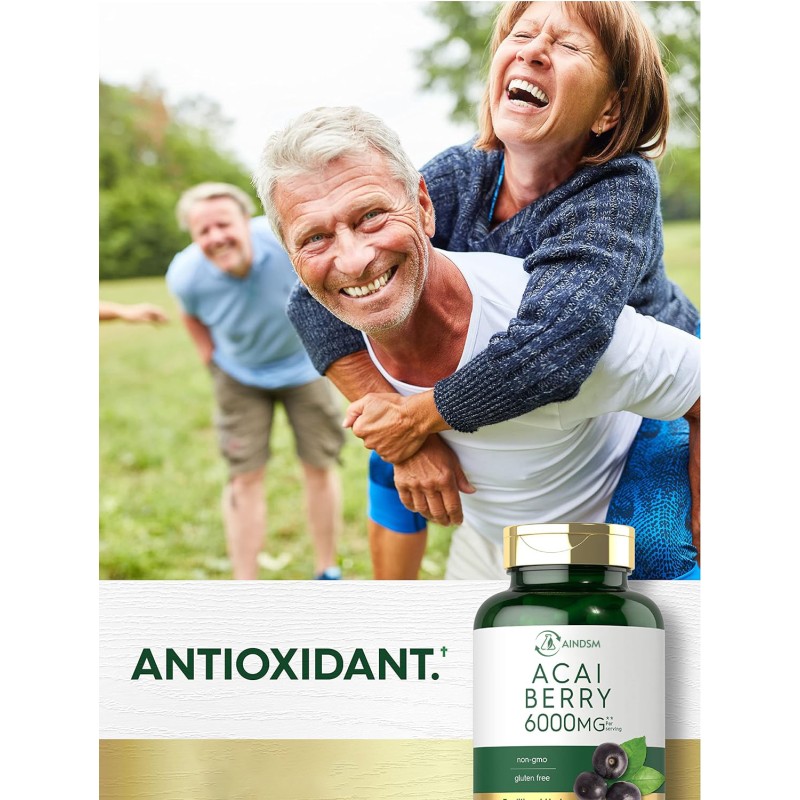 Acai Berry Capsules Factory - Custom Frozen Acai Berry Antioxidant Anti Aging