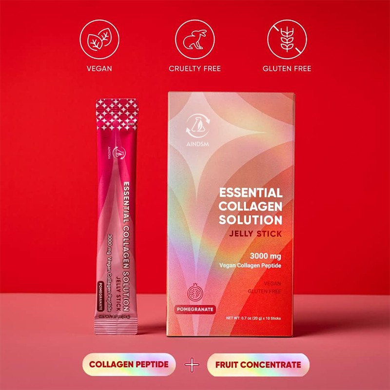 Collagen Jelly Stick Factory - OEM Vitamin C Konjac Collagen Peptide Sugar Free