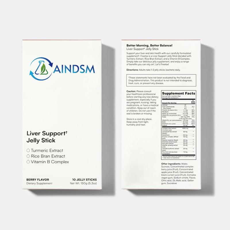 Hangover Jelly Supplier - Custom Milk Thistle Enzyme Liver Support Supplement