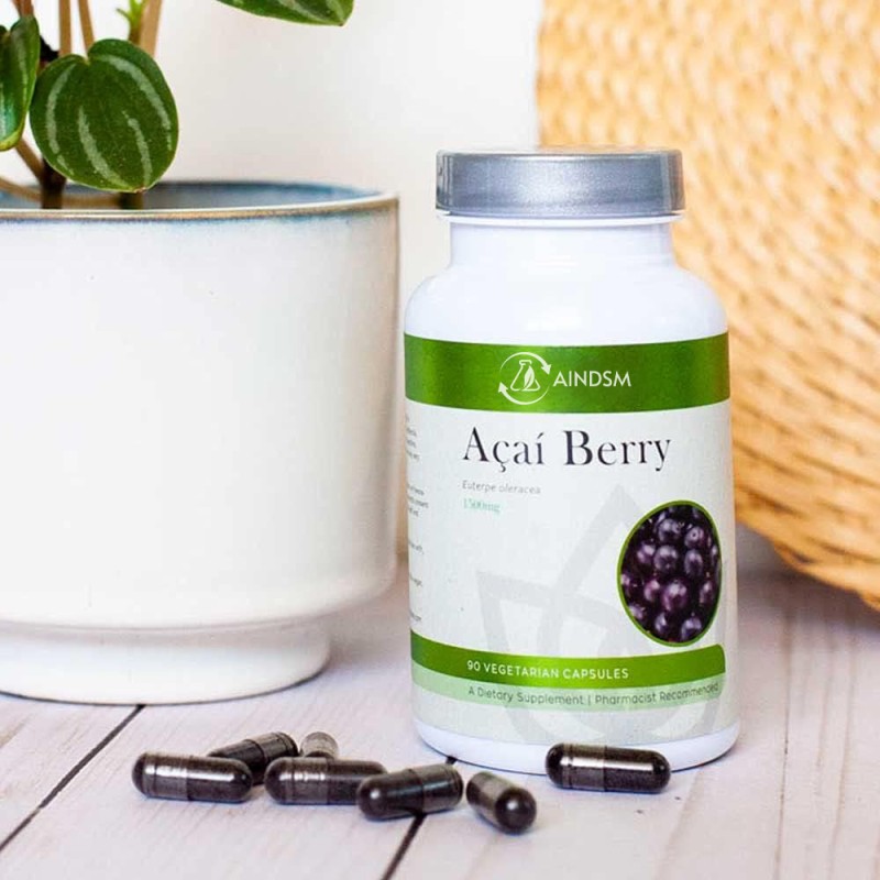 Acai Berry Capsules Supplier - Natural Acai Berry Beauty Skin Antioxidant Capsule