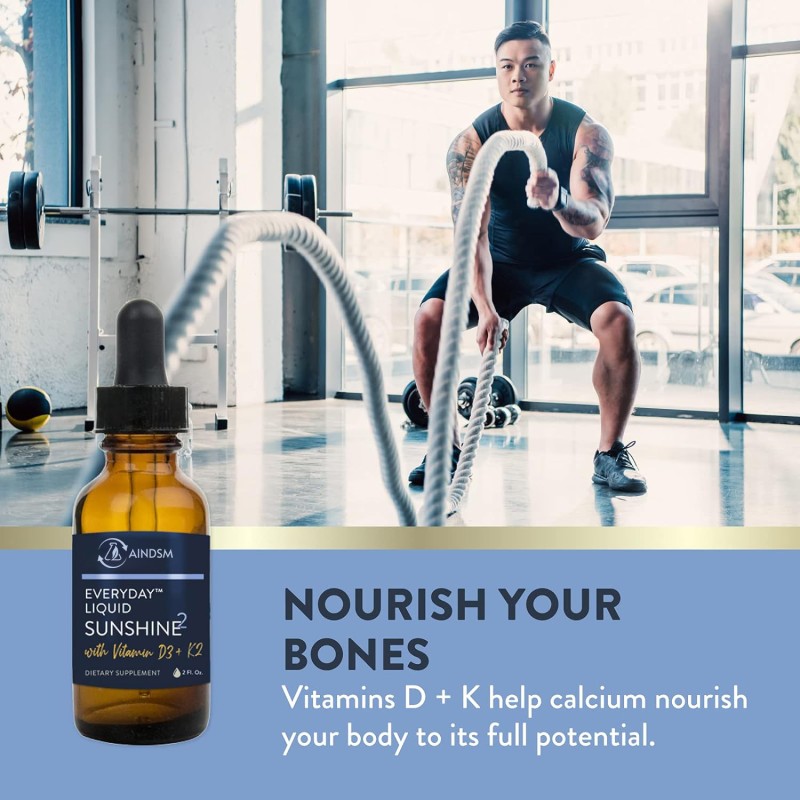 Vitamin D3 Drops Manufacturer - D3 K2 Multivitamin Bone Immune Health Liquid