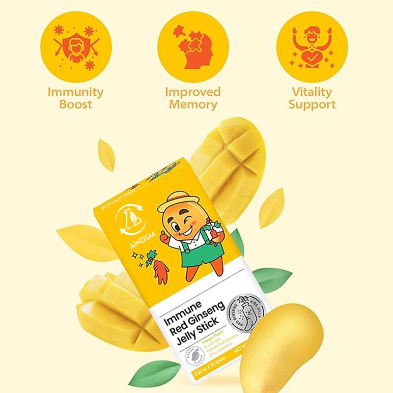 Ginseng Jelly Factory - Royal Jelly Ginseng Vitamin D Zinc Immune Support Oral Liquid