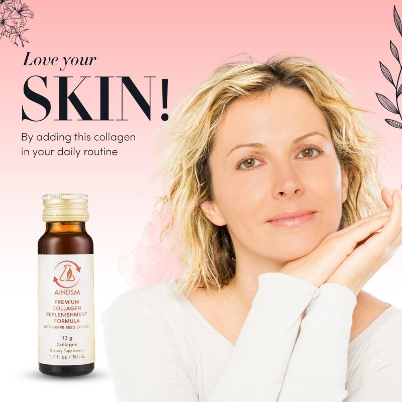 Collagen Oral Liquid Supplier - Hyaluronic Acid Anti-aging Skin Whitening Serum