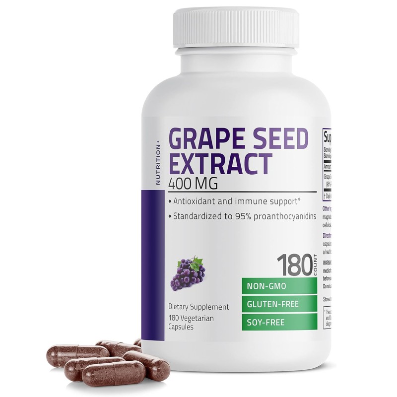 Grape Seed Capsules Supplier - Organic Grape Seed Extract Peripheral Circulation