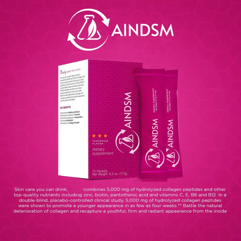 Collagen Powder Supplier - Gluta Collagen Peptide Complex Skin Whitening Sachet