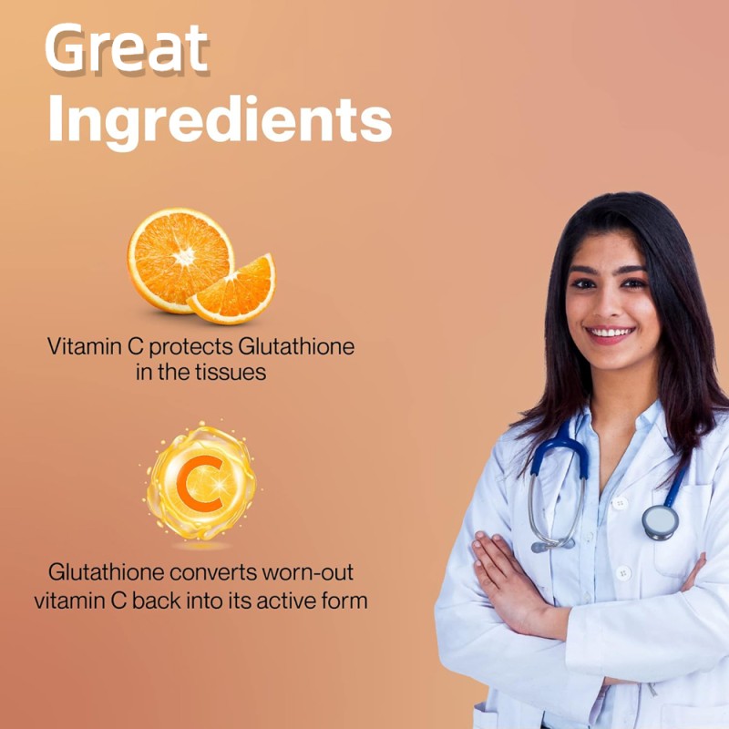 Gluta Effervescent Tablets Supplier - Private Brand Whitening Anti Aging Sugar Free