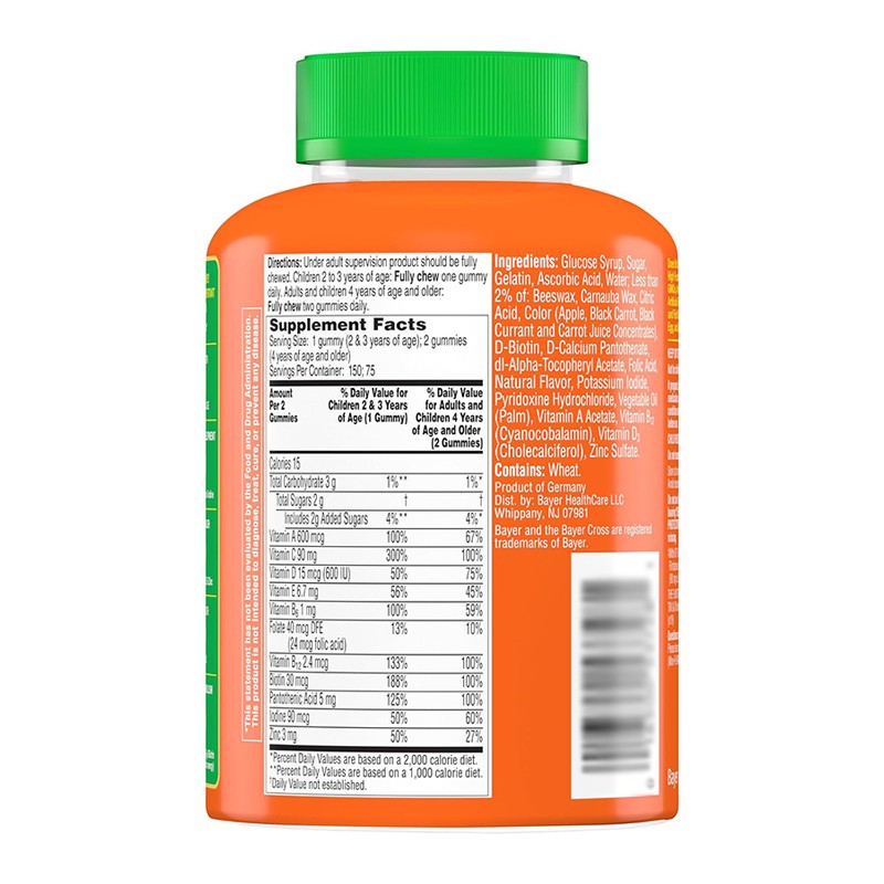 Vitamin C Gummies Factory - Kids Elderberry Immunity Bone Enhancement Gummy