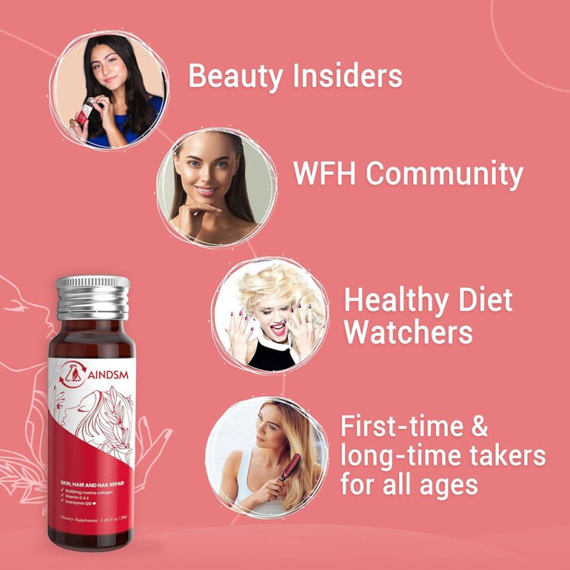 Marine Collagen Drink Supplier - Hydrolyzed Collagen Whitening Hyaluronic Acid Drink