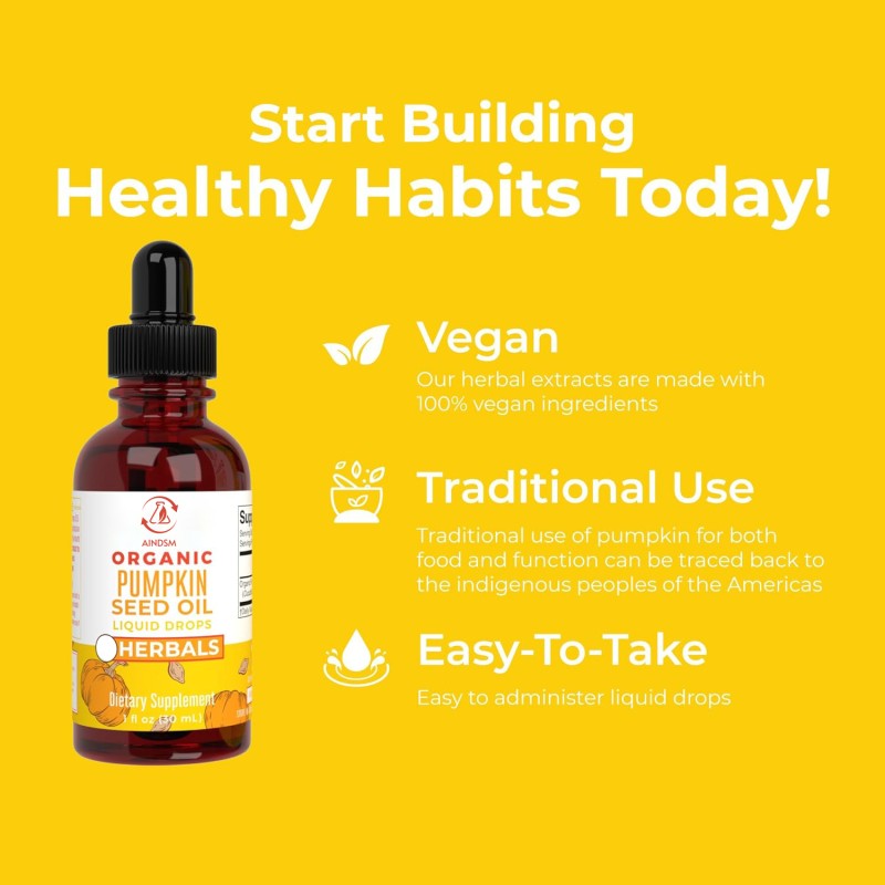 Pumpkin Seed Drops Supplier - Vegan Pumpkin Seed Immunity Skin Hair Care Drop