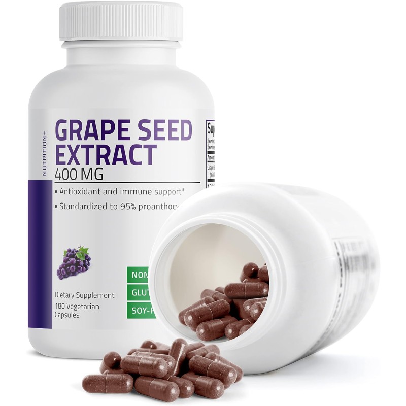 Grape Seed Capsules Supplier - Organic Grape Seed Extract Peripheral Circulation