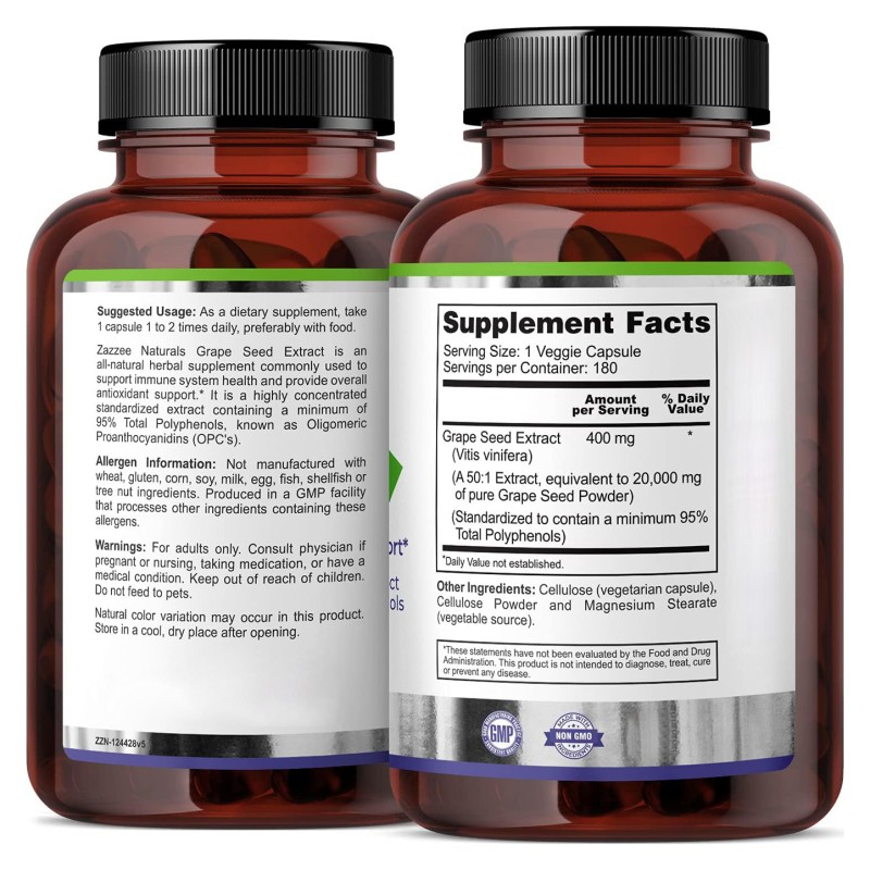 Grape Seed Capsules Factory - Grape Seed Extract Antioxidant Protection Capsule