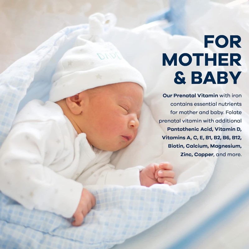 Prenatal Vitamin Tablets Factory - OEM ODM DHA Folic Acid Mom Baby Immune Health