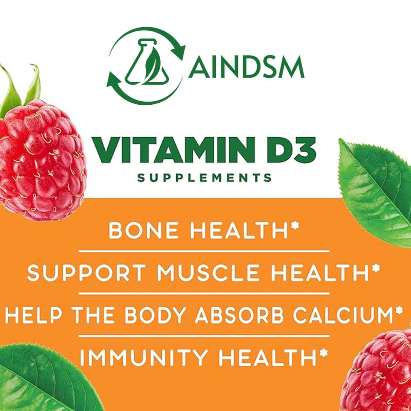 Vitamin D3 Gummies Manufacturer - Children Calcium D3 Collagen Bone Development