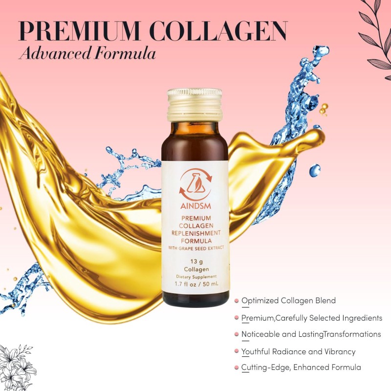 Collagen Oral Liquid Supplier - Hyaluronic Acid Anti-aging Skin Whitening Serum