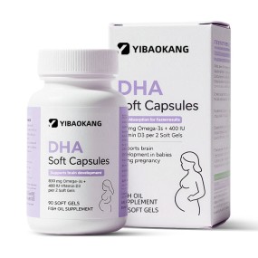DHA Omega 3 Softgel Manufacturer - 480mg Vitamin D3 Pregnancy