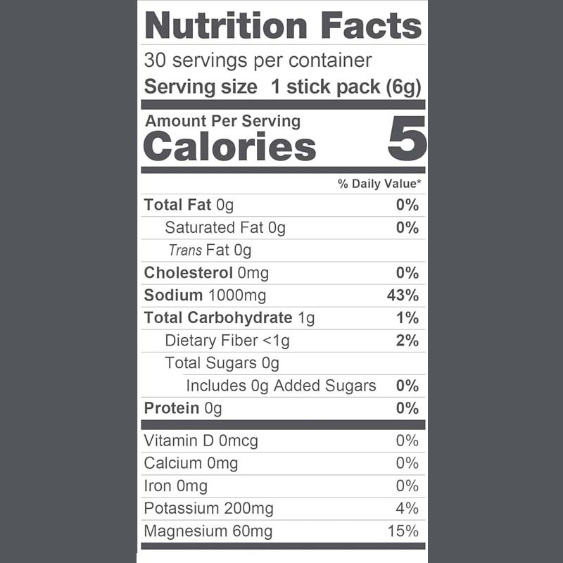 Electrolytes Mix Drink Supplier - Zero Sugar Hydration