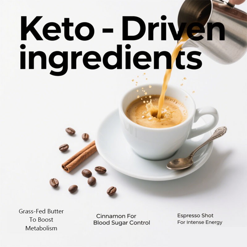 Ketogenic Coffee Powder Factory - Brain Function Fat Burning