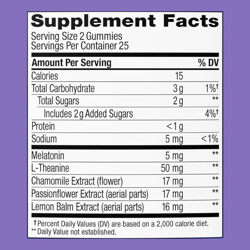Sleep Chewable Manufacturer - 5mg Melatonin L-Theanine