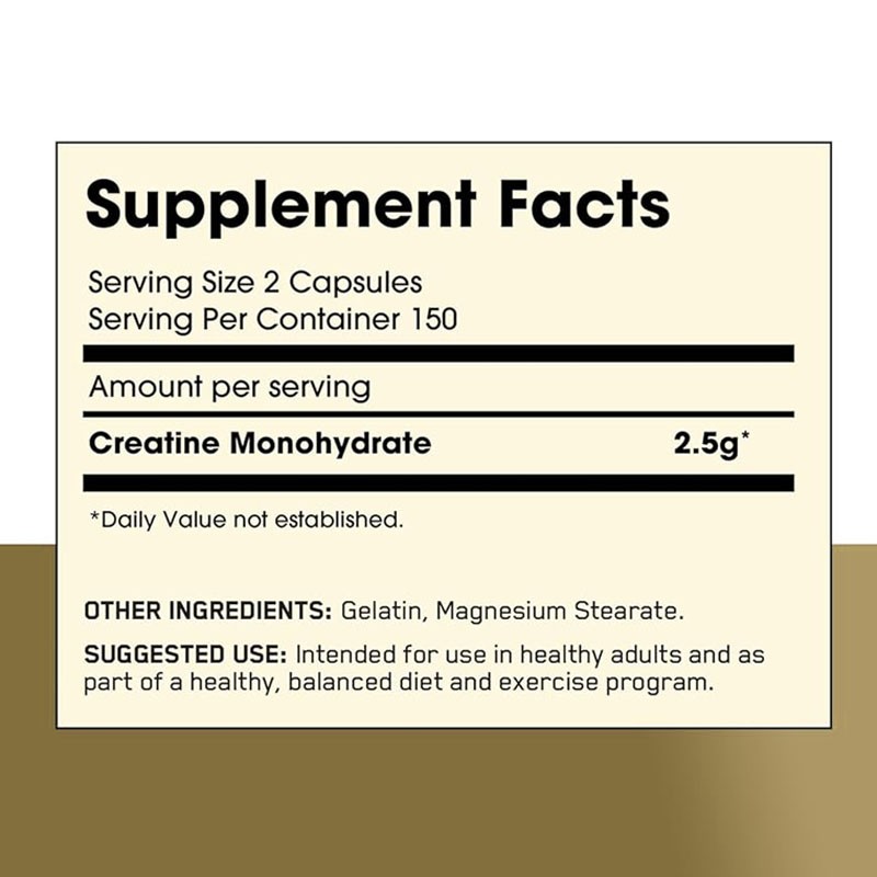 Creatine Monohydrate Capsules Factory - Muscle Growth Energy