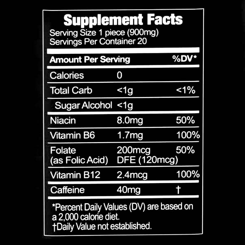 Caffeine Mints Factory - Energy Fresh Breath Nootropic