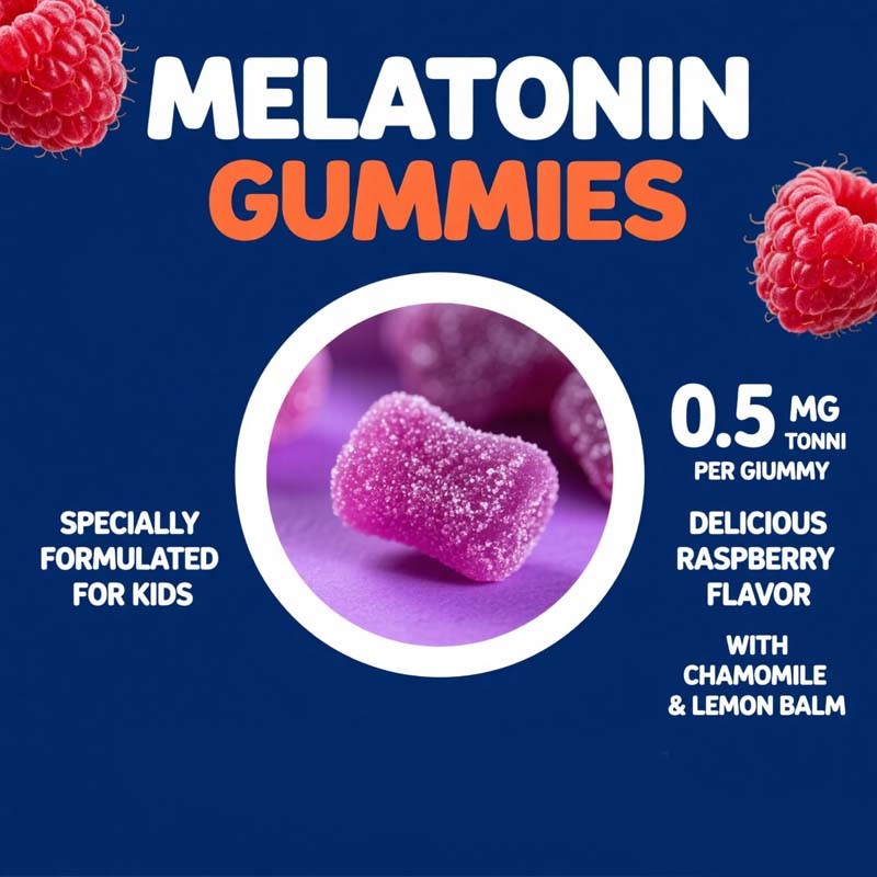 Melatonin Gummies Manufacturer - 5000mcg Biotin Sleep