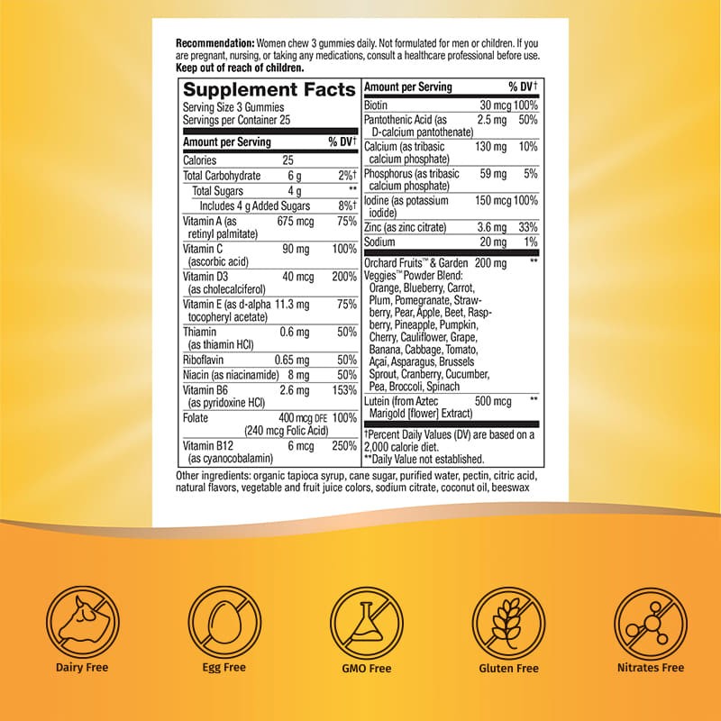 Women 50+ Chewable Tablets Supplier - Heart Brain Bone Health