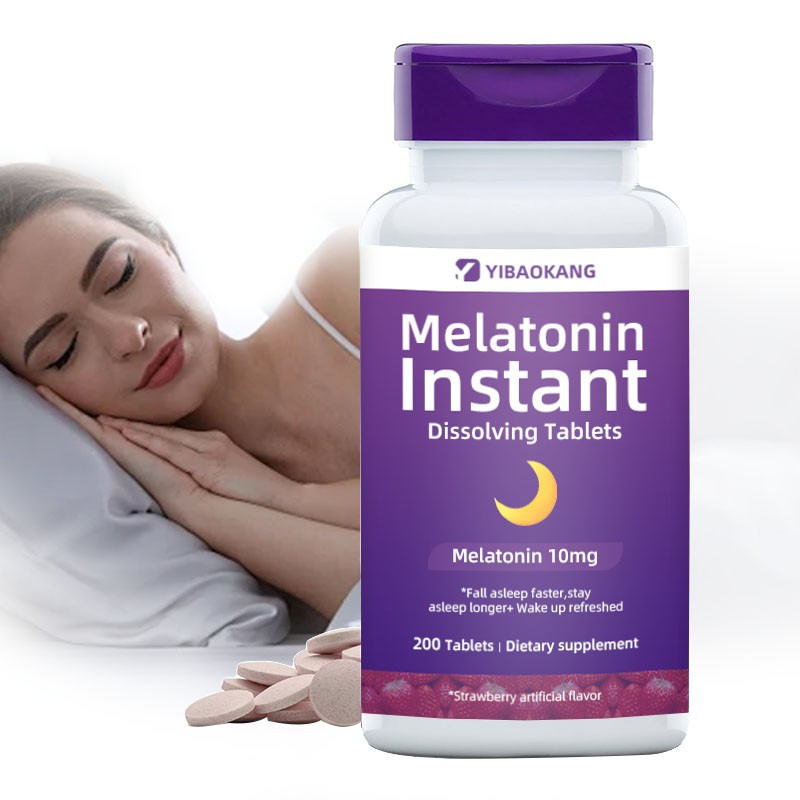 Melatonin Tablets Supplier - Non-Addictive Rapid Dissolving