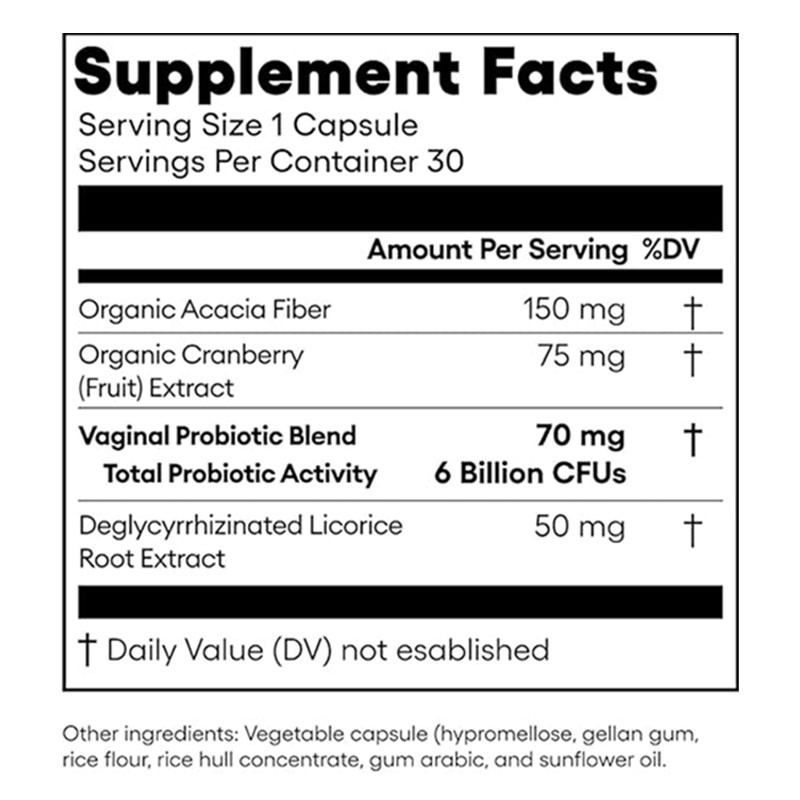 Women's Health Probiotics Manufacturer - 6B CFU Cranberry Extract