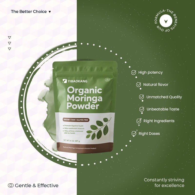 Organic Moringa Powder Manufacturer - Non-GMO Nutritional Powder