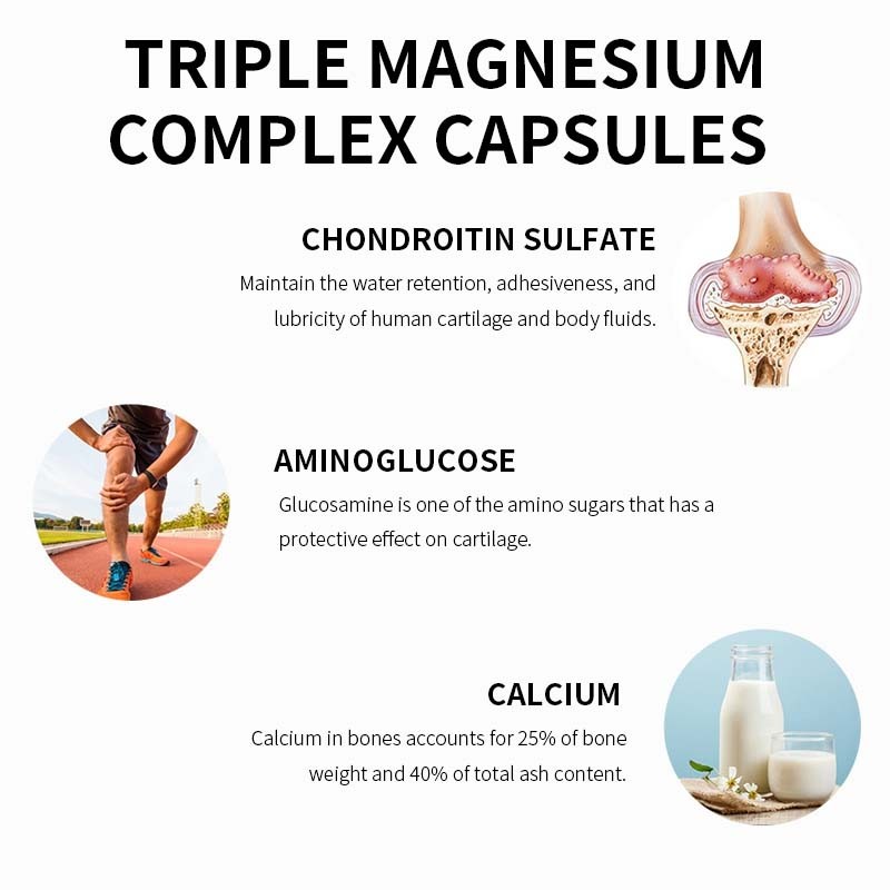 Triple Magnesium Capsules Supplier - Nerves Heart Energy
