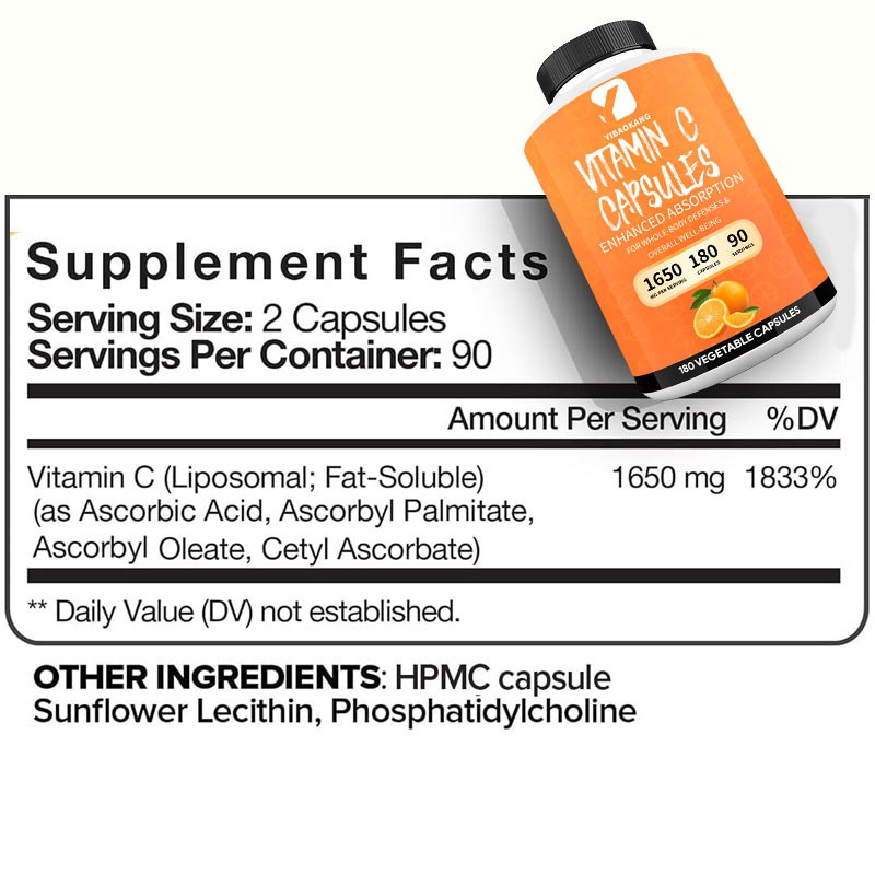 Vitamin C Capsules Manufacturer - Whole Body Defense