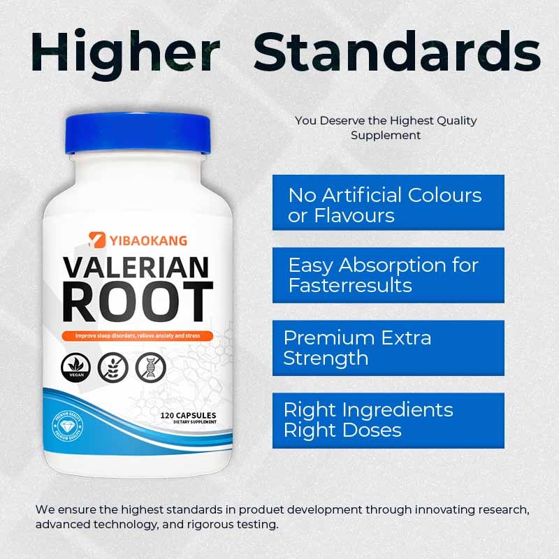 Valerian Root Capsules Supplier - 1000mg Traditional Herbal