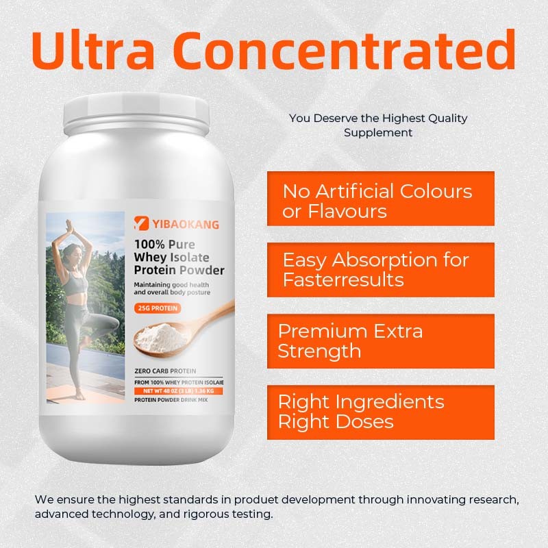 Whey Isolate Protein Powder Manufacturer - Zero Carb Lactose Free