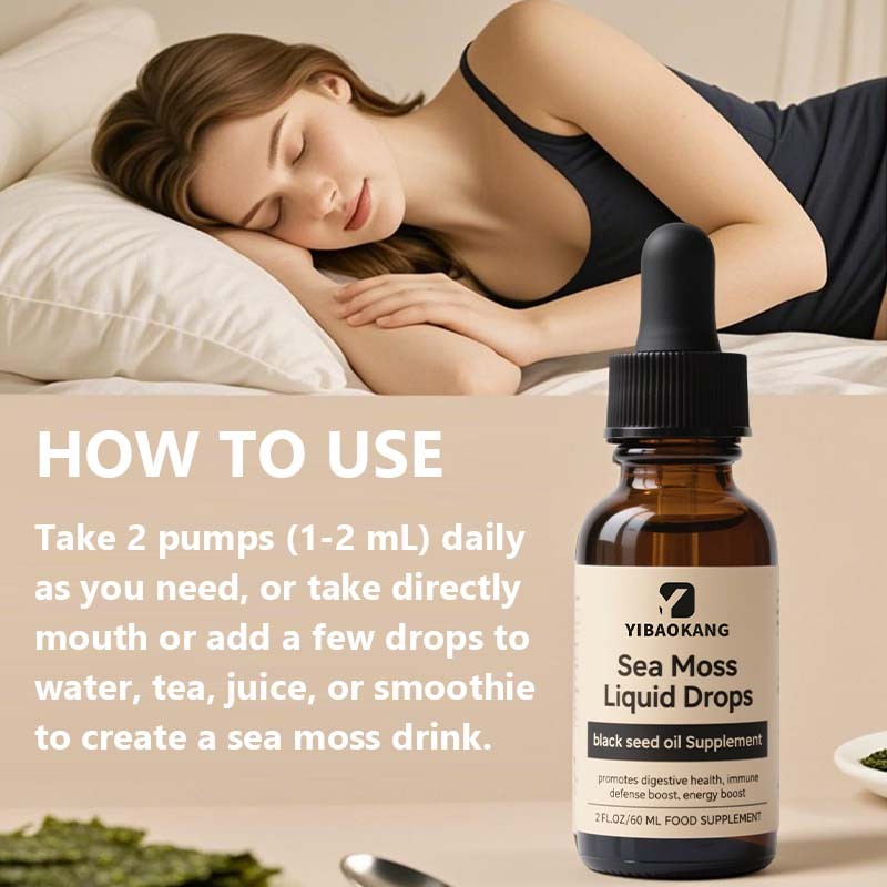 Sea Moss Liquid Drops Factory - Immune Defense Drops