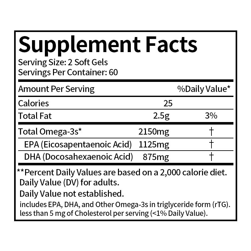 Omega-3 Fish Oil Softgel Supplier - Bulk Cognitive Heart