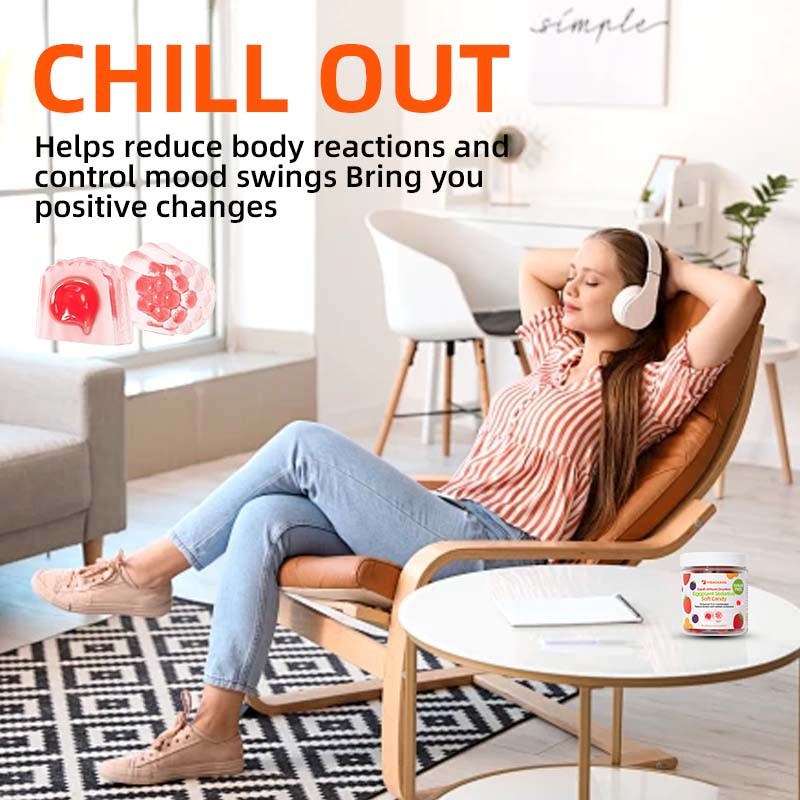 Relaxing Soft Candy Factory - L-Theanine D3 Omega-3