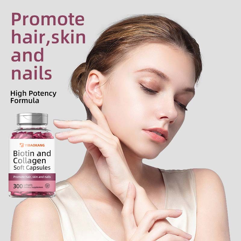 Collagen Hair Skin Nail Vitamins Manufacturer - Biotin Minerals