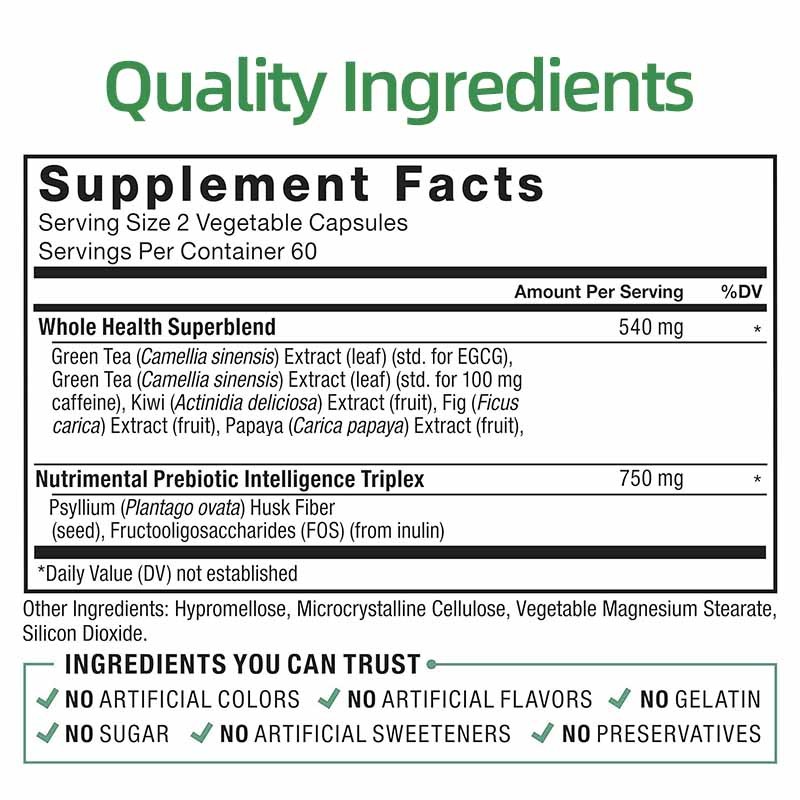 Bifidobacterium Fiber Capsules Factory - Male Health Digestion