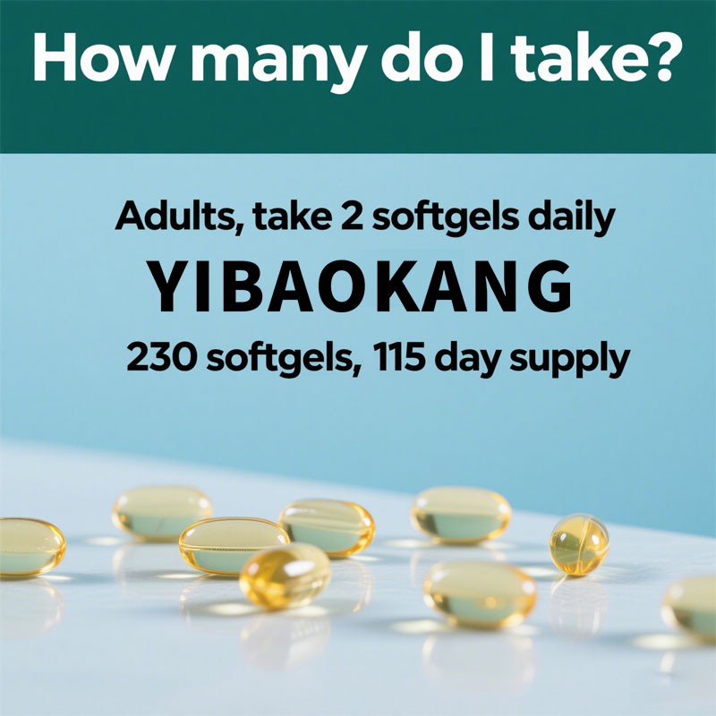 Omega 3 Fish Oil Softgels Supplier - Heart Brain Eye Health