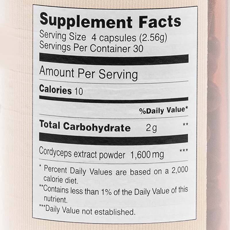 Cordyceps Extract Capsules Supplier - Natural Energy Boost