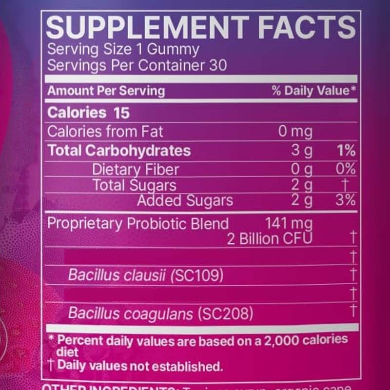 Children's Probiotics Gummies Supplier - Spore Based Soft Candy