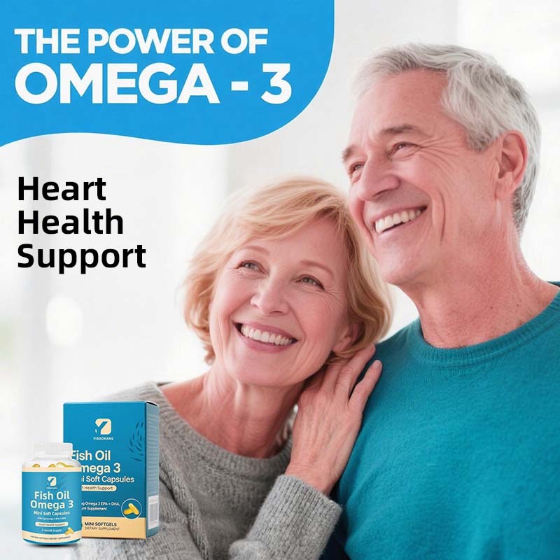 Fish Oil Mini Softgels Supplier - 1000mg EPA DHA Heart