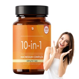 Magnesium Complex Capsules Supplier - 10-in-1 Nerve Heart